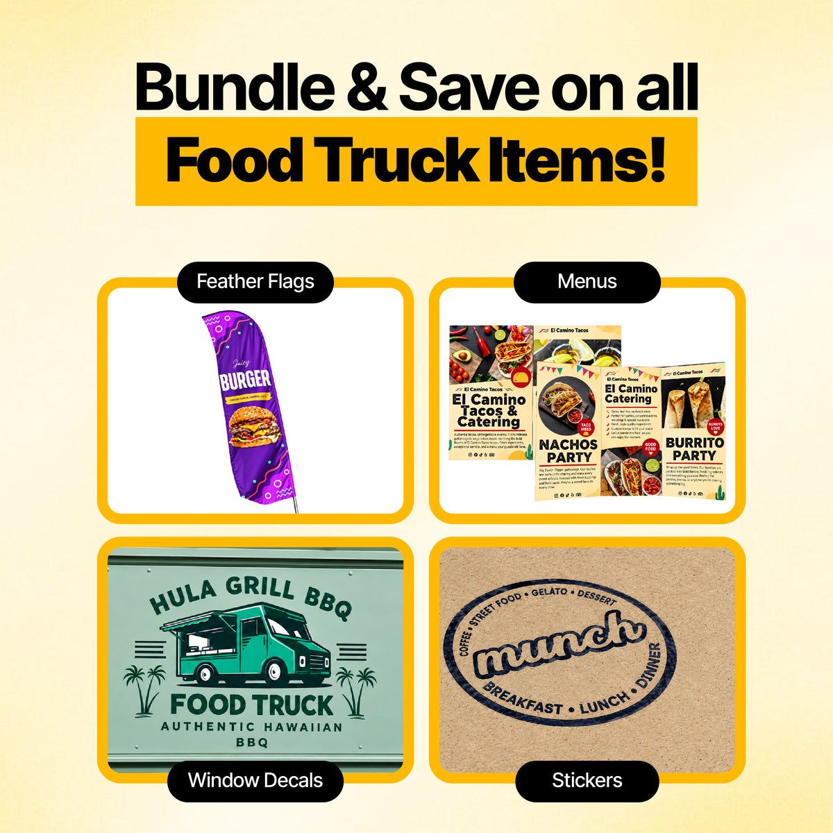 Food Trucks Marketing Bundle