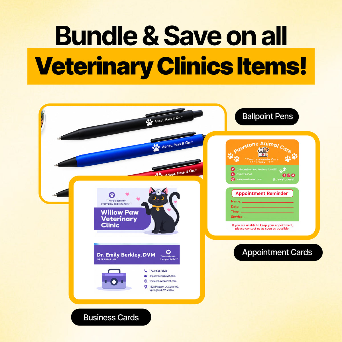 Custom Veterinary Clinics Marketing Bundle