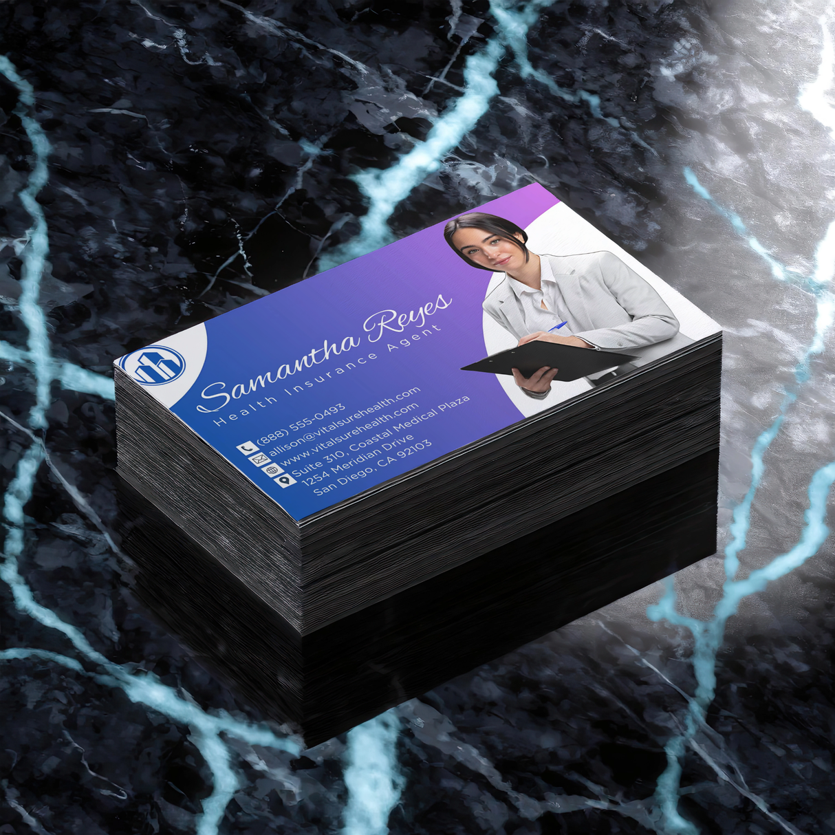 Pack of 50 Business Cards in Gloss Finish