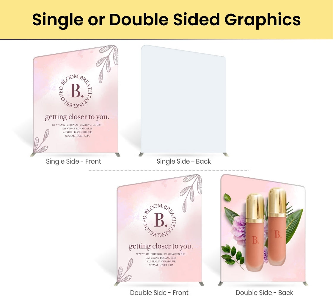 20ft Inline Trade Show Booth - Complete Modular Display Package