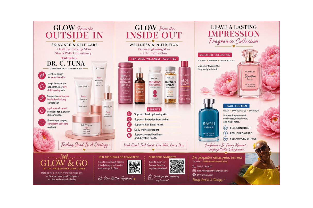 Dr. Jacqueline Jones' Order (10ft Custom Booth Package & 100 Tri-Fold Brochures)