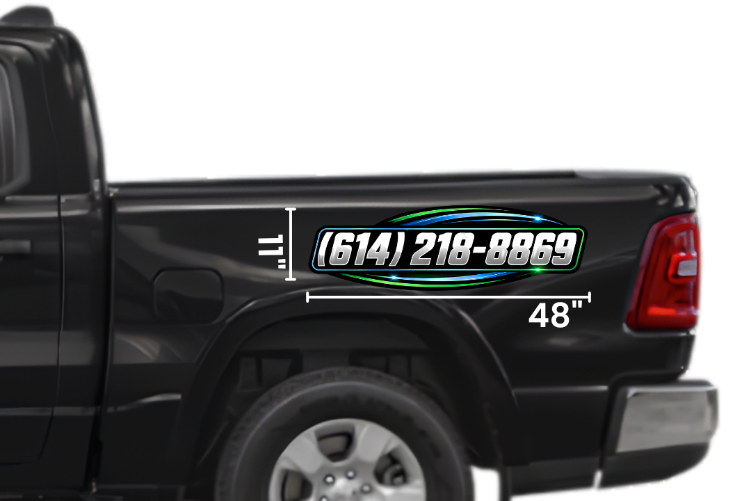 Joshua's Order (Opaque and Die-Cut Opaque Car Decals) Free Tailgate Sticker