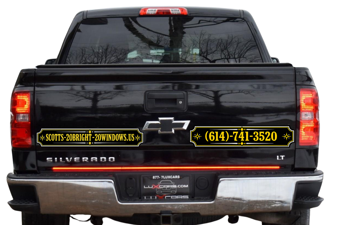 Scott's Order (Opaque and Die-Cut Opaque Car Decals) Free Tailgate Sticker