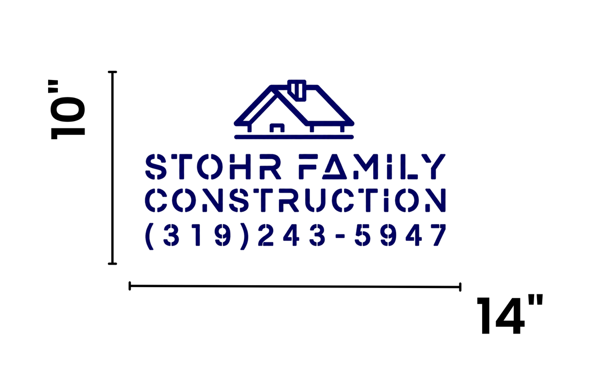 Brandon's Order (Vehicle Lettering Decals & Free Tailgate Vehicle Lettering)