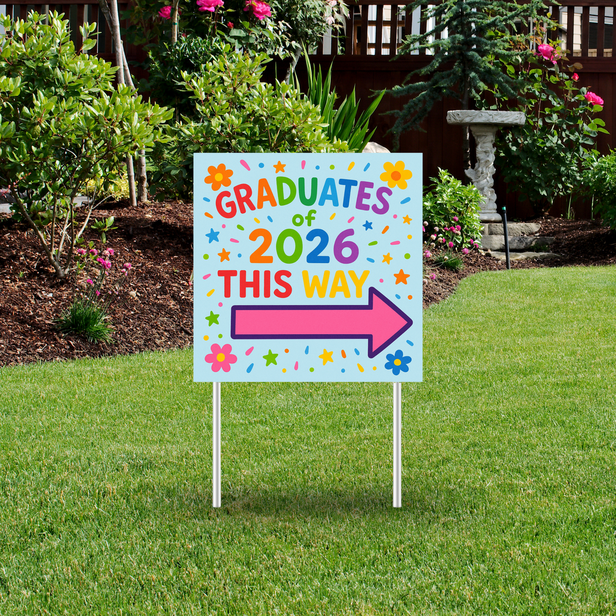 Custom yard signs for businesses, events, real estate, and outdoor advertising