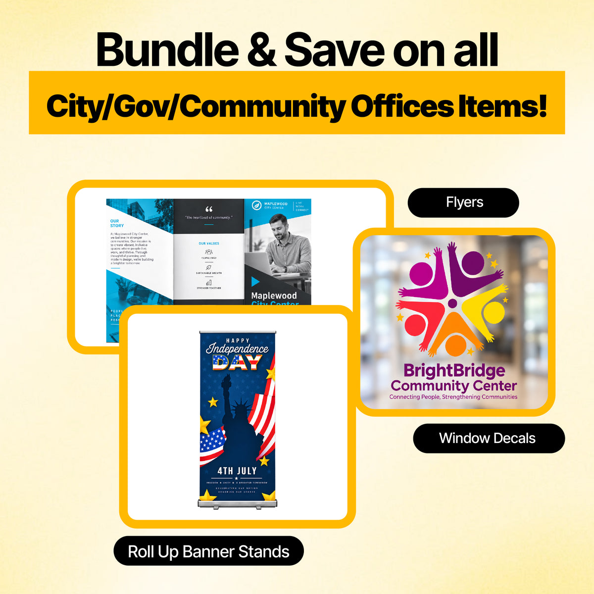 Custom City/Gov/Community Offices Marketing Bundle