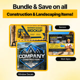 Custom Construction & Landscaping Marketing Bundle