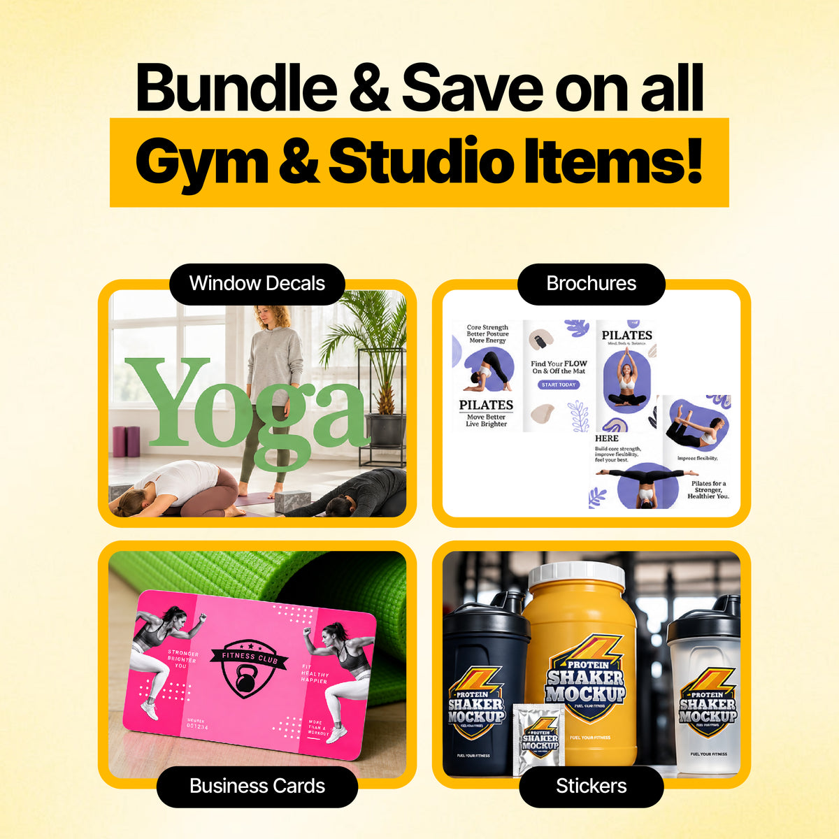 Custom Gym & Studios Marketing Bundle