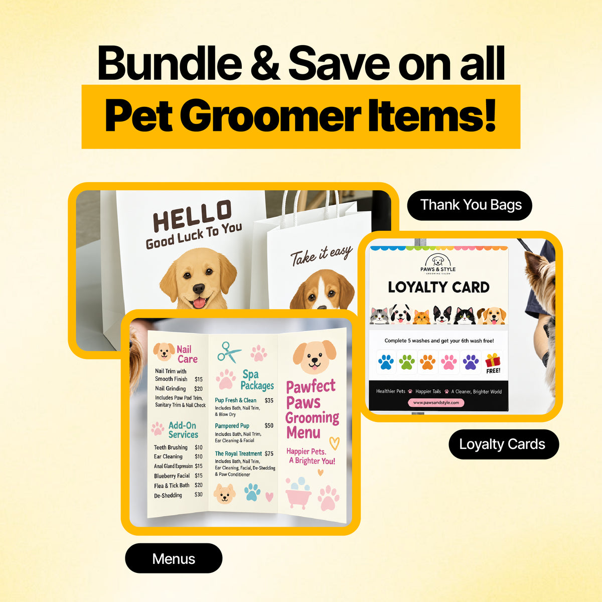 Pet Groomers Marketing Bundle