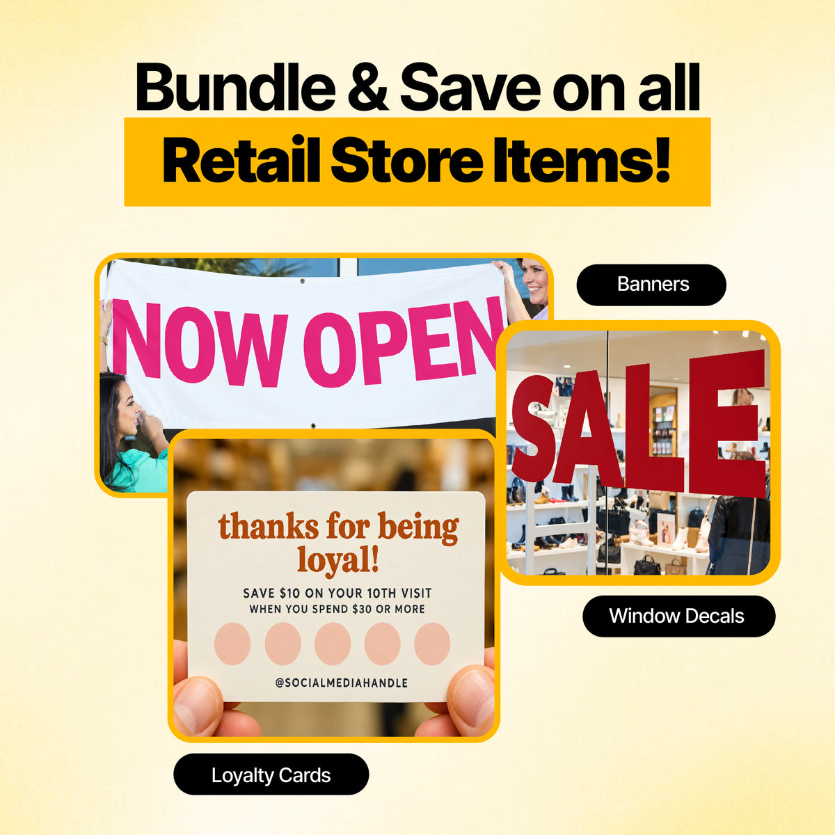 Retail Stores Marketing Bundle