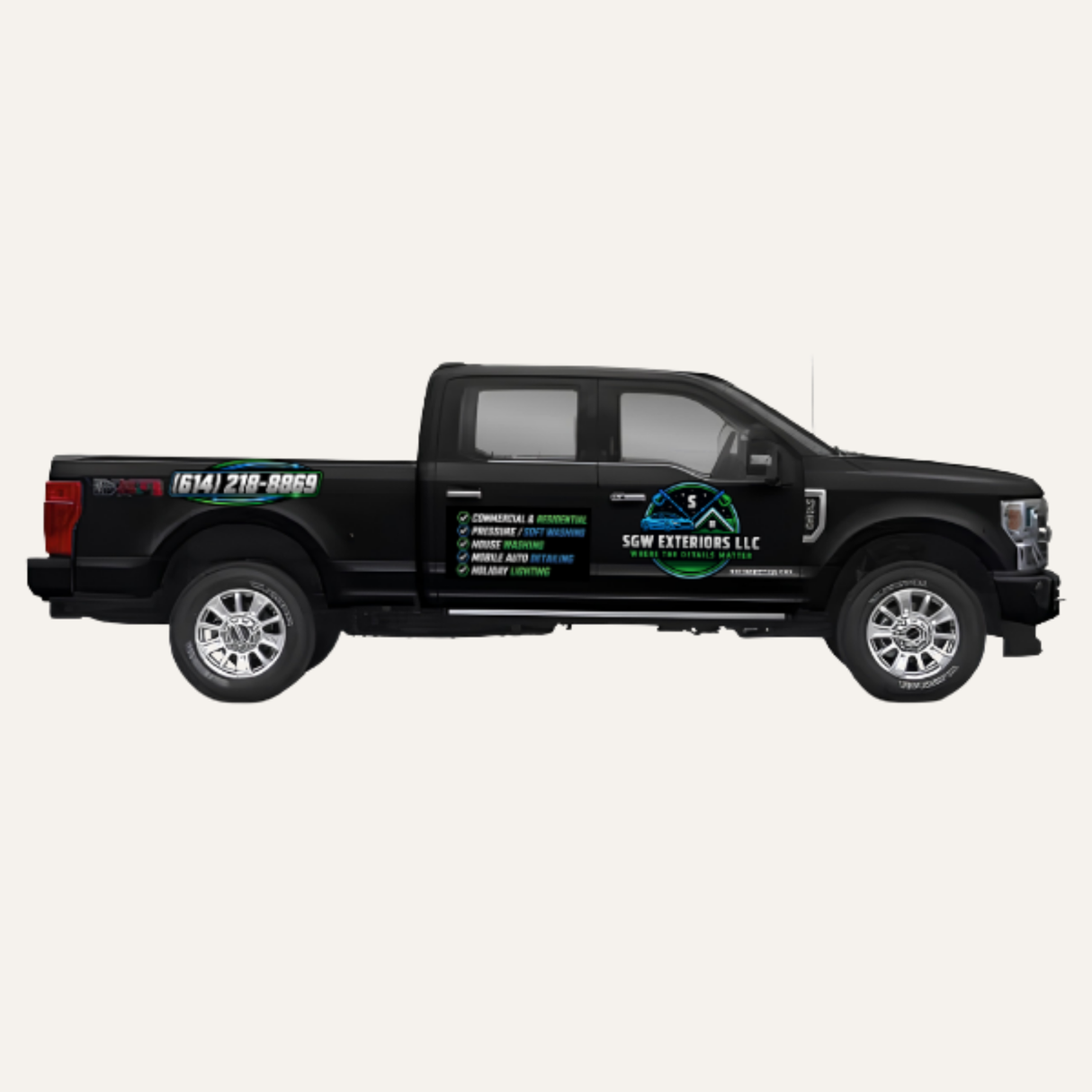 Premium Truck Decal Bundle ($1,500-$3,500+ Savings Wrap-Alternative)