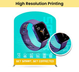 10 Ft Trade Show Booth - Modular Display with Backwall, Counter & LED Package