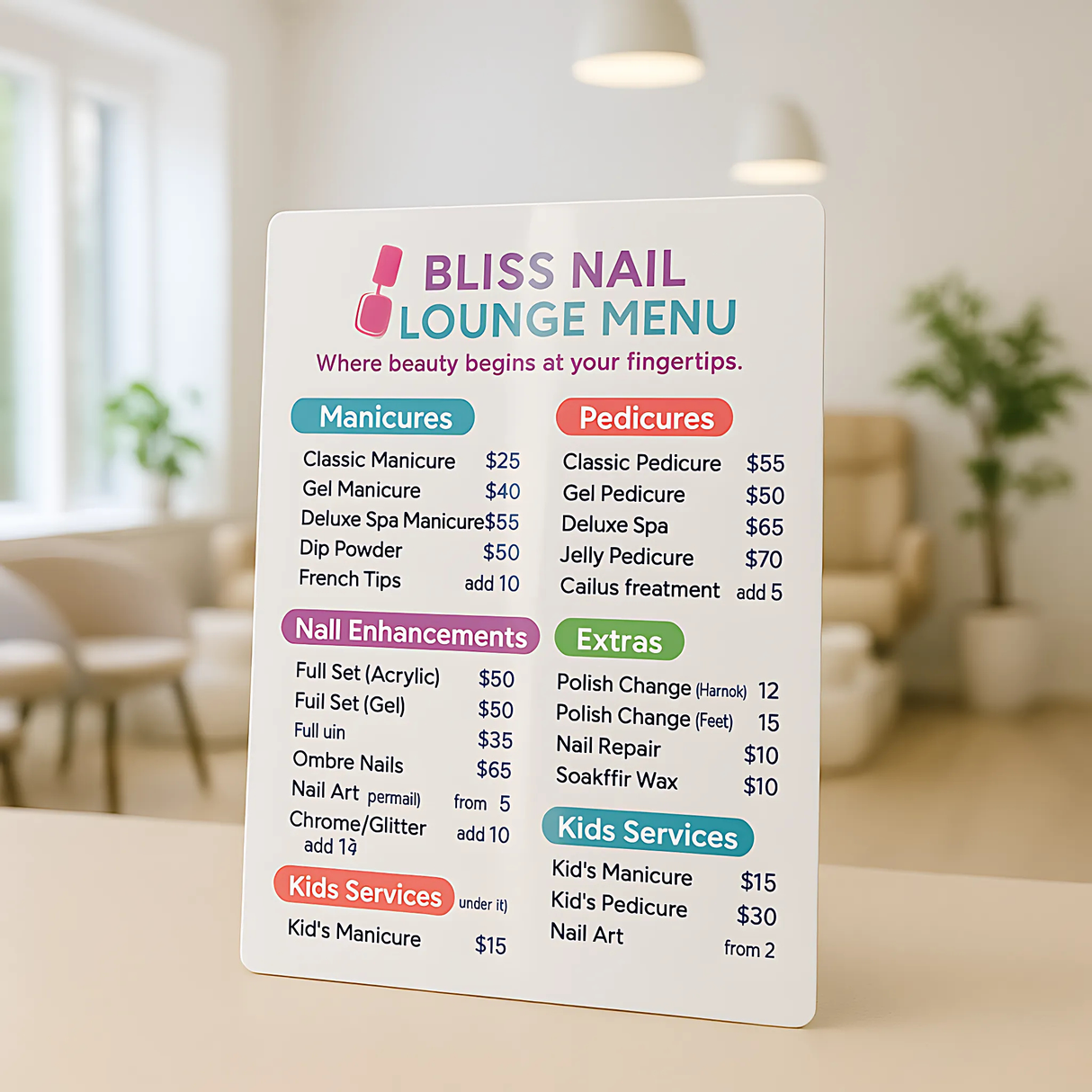 Nail & Hair Salons