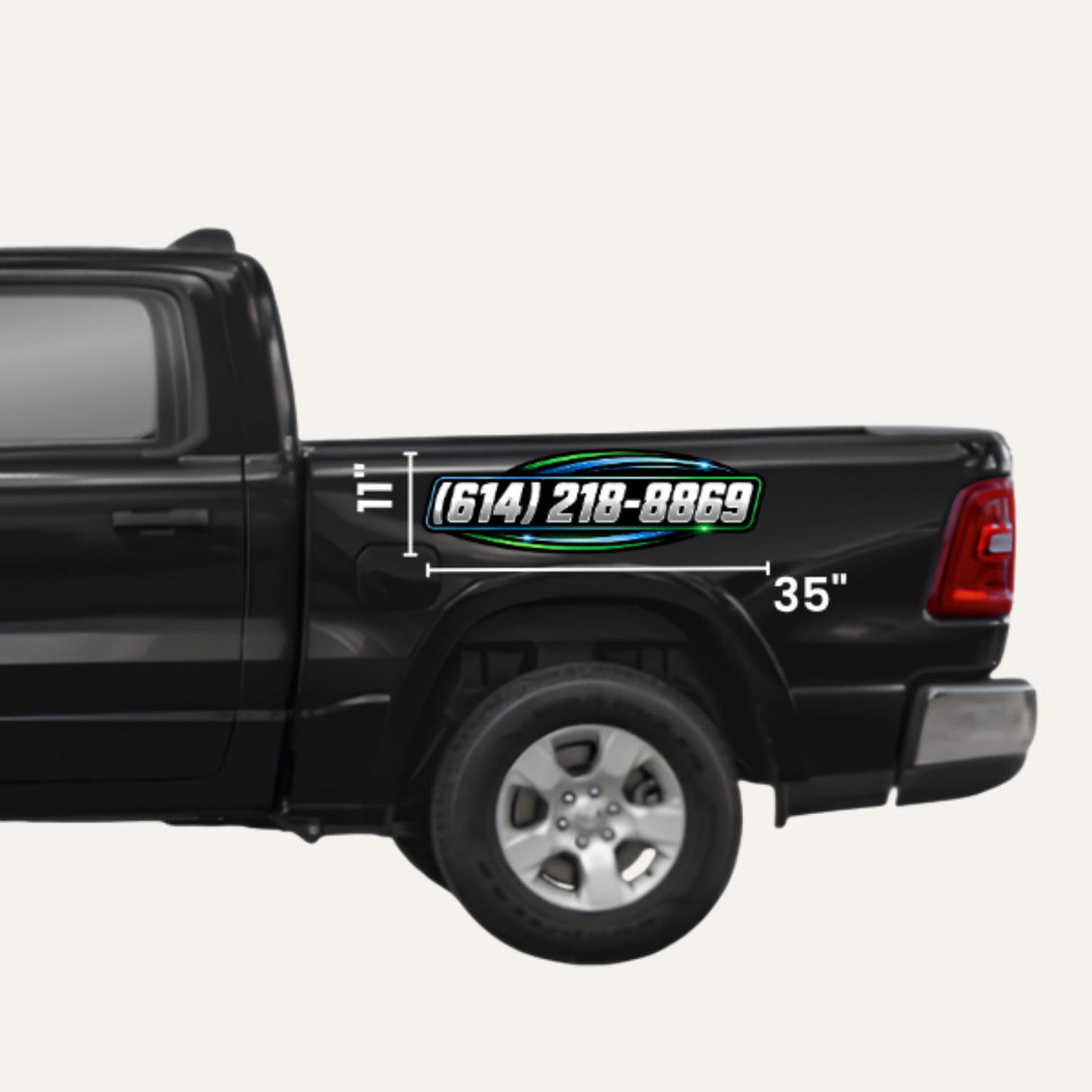 Premium Truck Decal Bundle ($1,500-$3,500+ Savings Wrap-Alternative)
