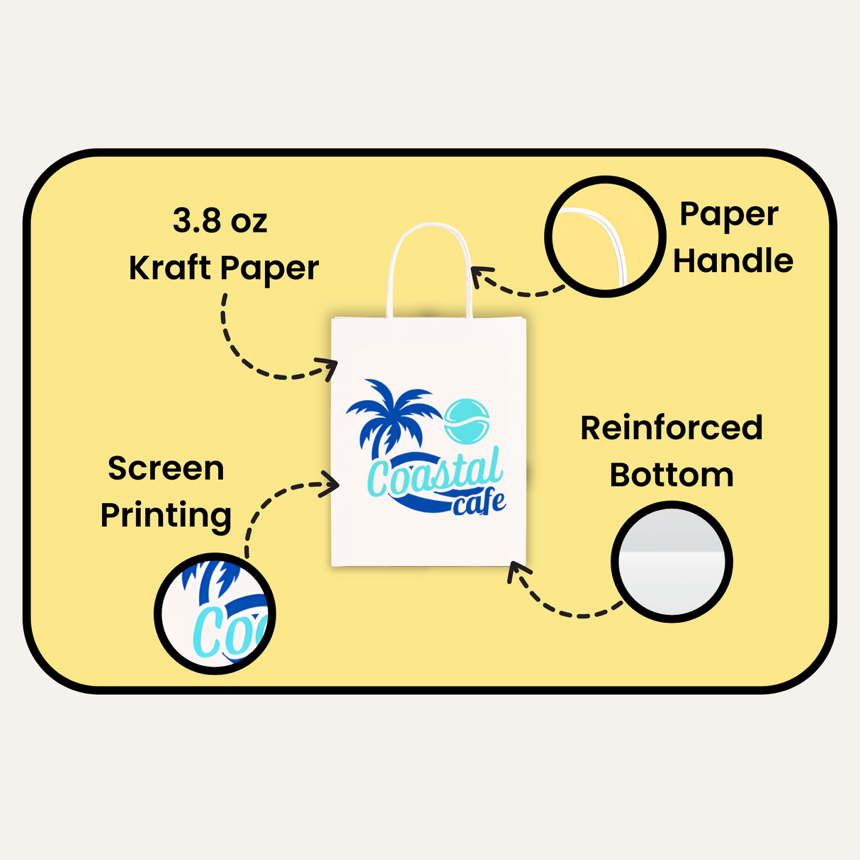 White Paper Bags