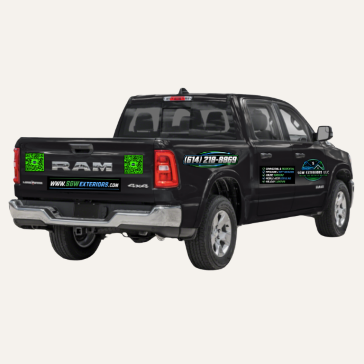 Premium Truck Decal Bundle ($1,500-$3,500+ Savings Wrap-Alternative)
