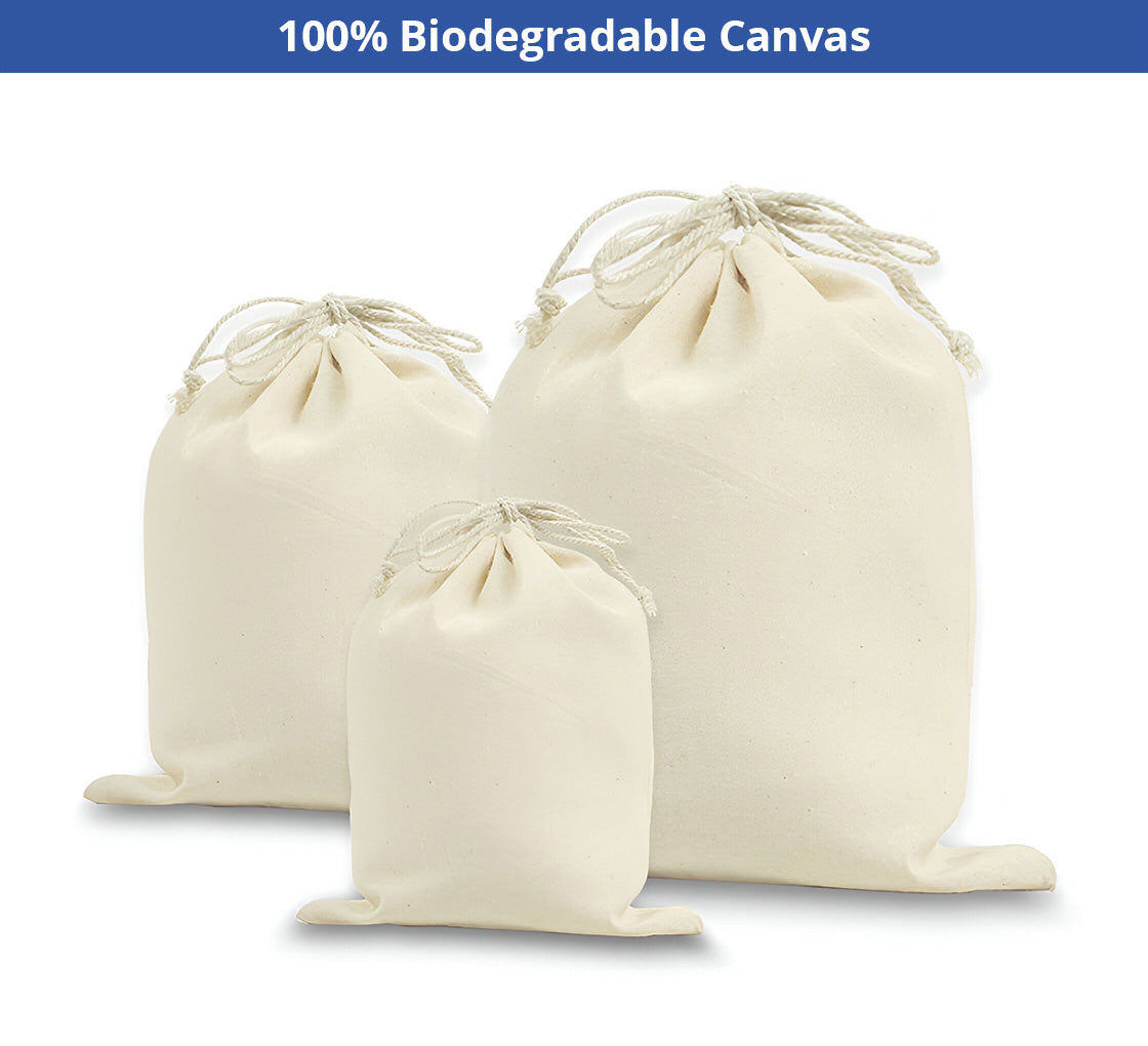 Canvas Drawstring Bags - Non Printed