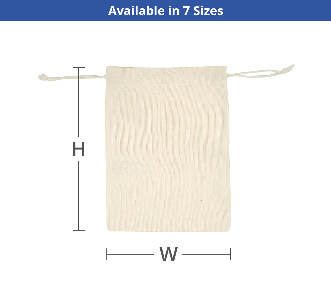 Canvas Drawstring Bags - Non Printed