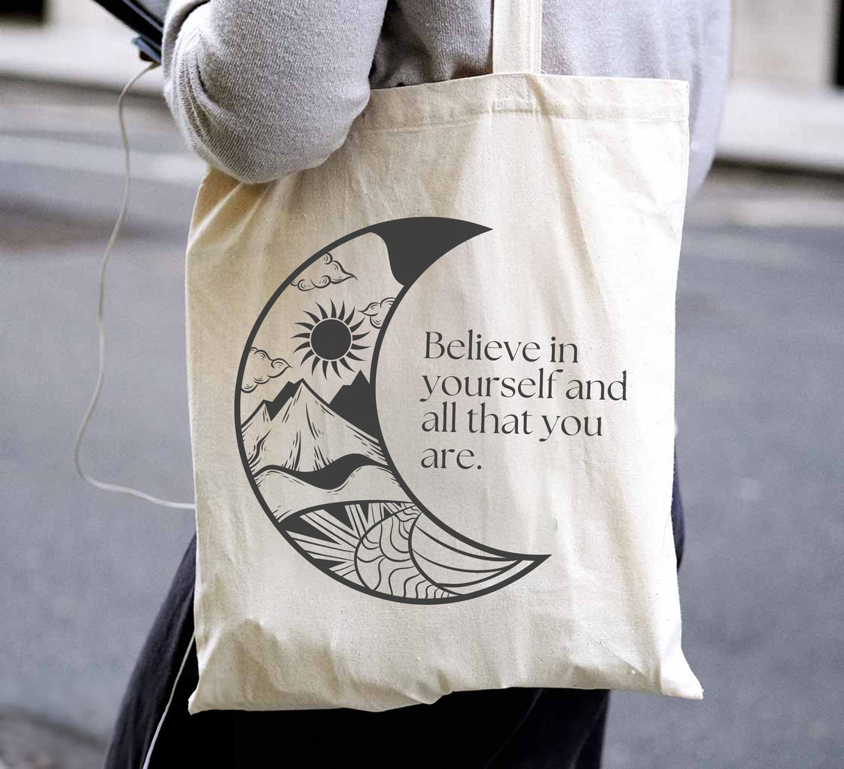 Canvas Tote Bags - Printed