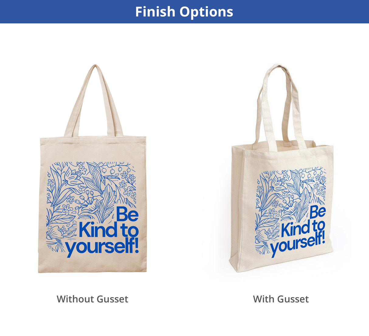 Canvas Tote Bags - Printed