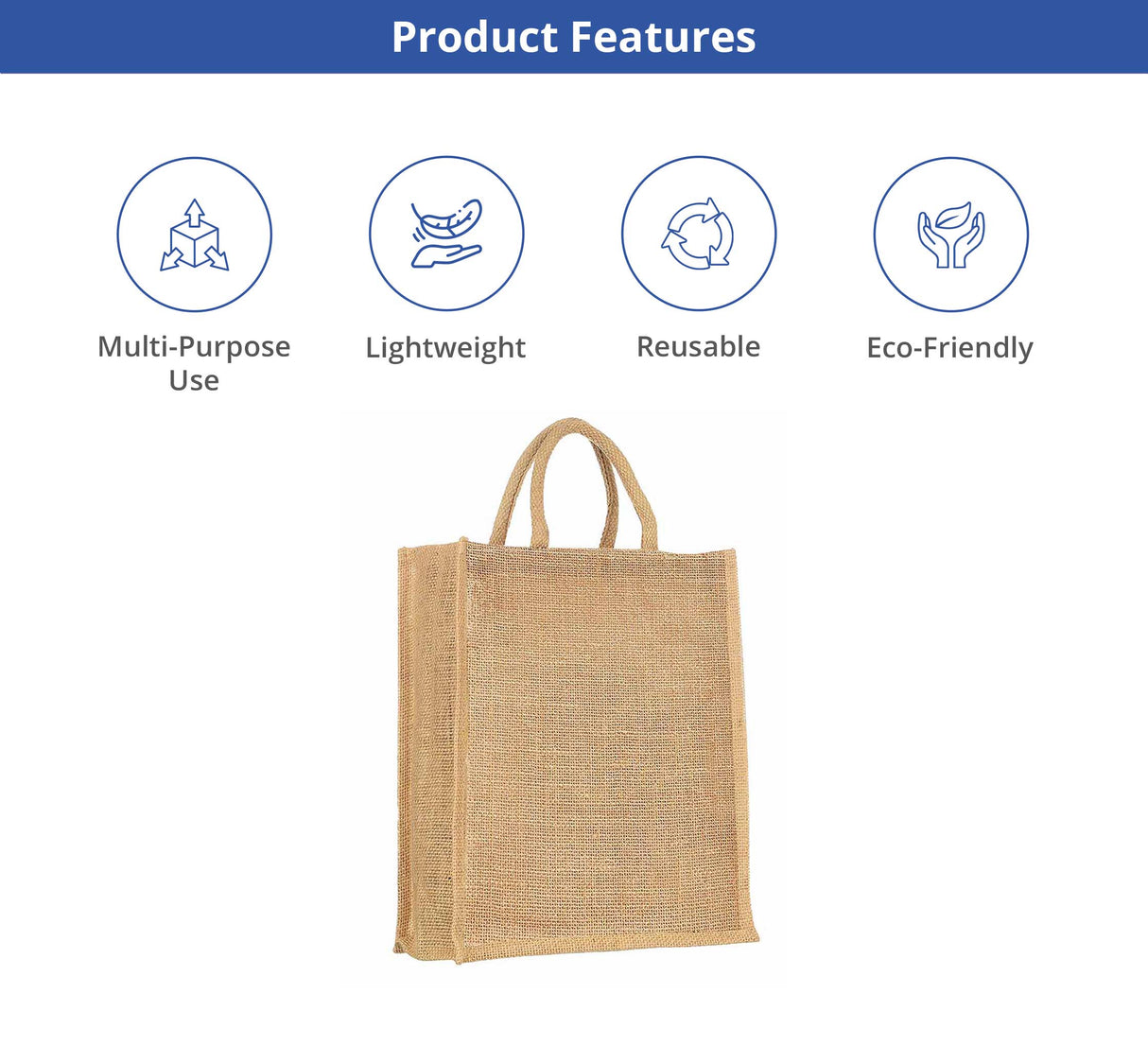 Jute Bags - Non Printed