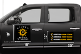 Scott's Order (Opaque and Die-Cut Opaque Car Decals) Free Tailgate Sticker
