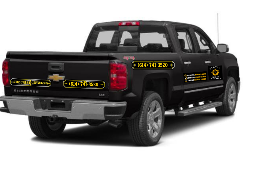 Scott's Order (Opaque and Die-Cut Opaque Car Decals) Free Tailgate Sticker