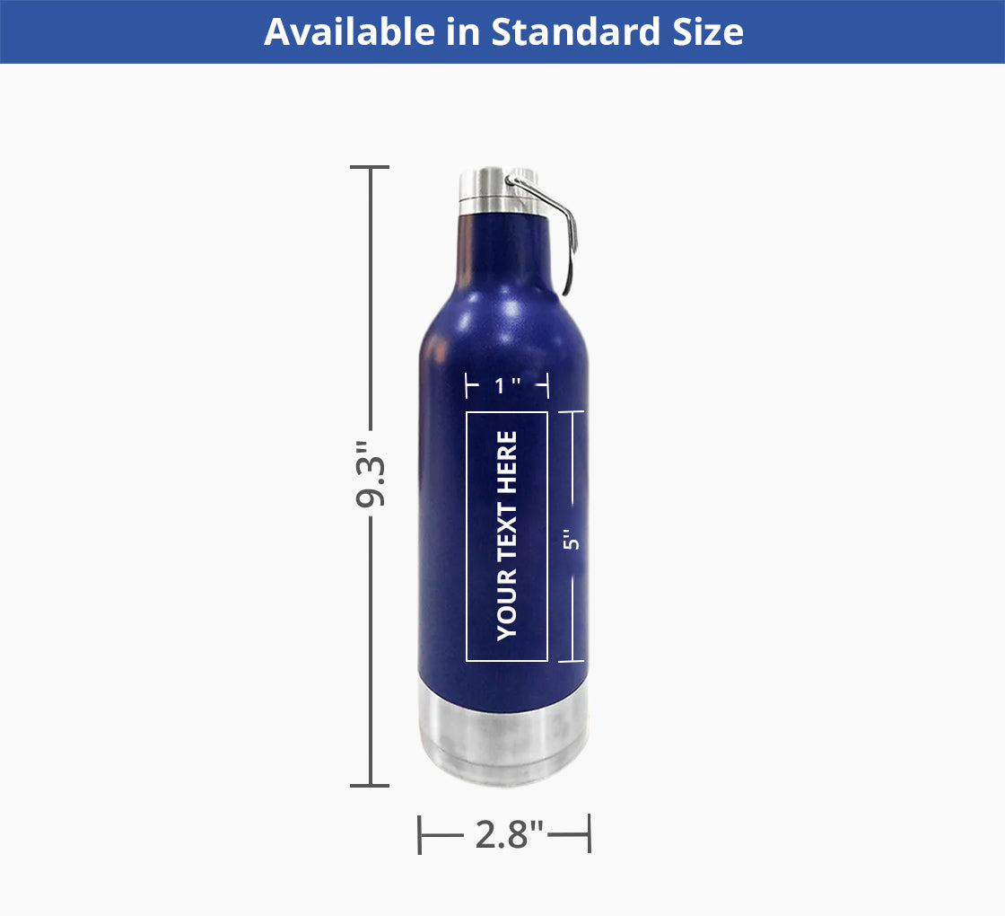 Personalized Stainless Steel Sports Bottle - Hot & Cold Camper