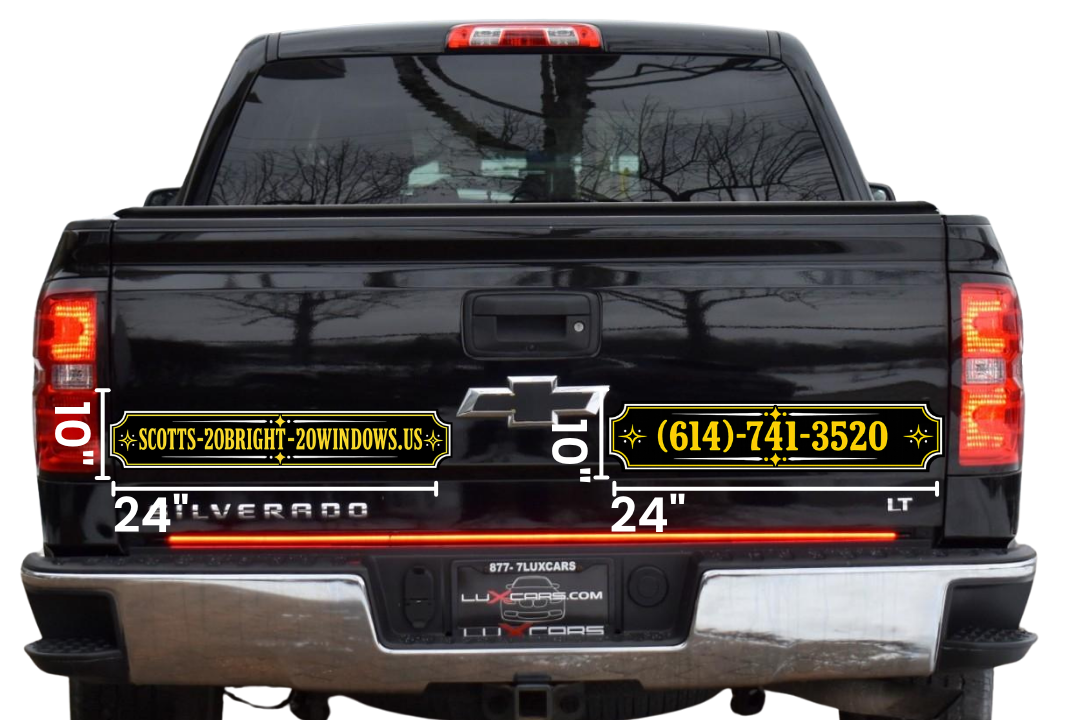 Scott's Order (Opaque and Die-Cut Opaque Car Decals) Free Tailgate Sticker